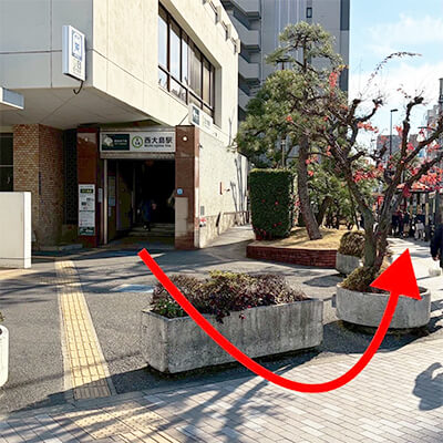 ピラティスDEP 江東店 アクセス①