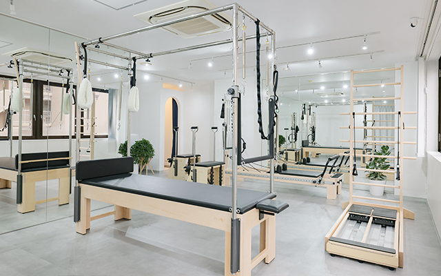ピラティススタジオDEP 仙台店Calm 内観写真