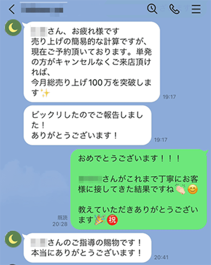 Aさんline